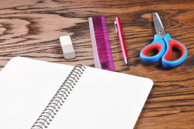 açılan not defteri