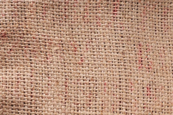 Old Beige Burlap Texture Background — Stock Photo, Image