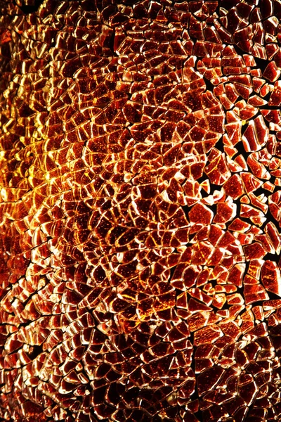 Розчинна Темно Оранжева Скляна Текстура — стокове фото
