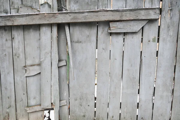 古い木製のフェンスのテクスチャの背景 — ストック写真