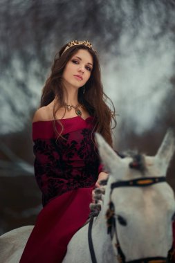 Ortaçağ Kraliçe portre 