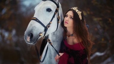 Ortaçağ Kraliçe portre 