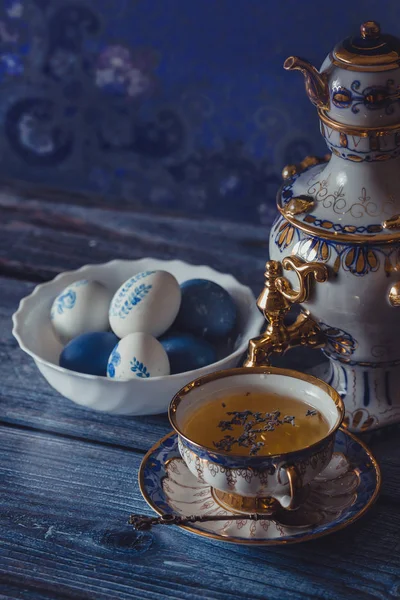 Wielkanoc w stylu rustykalnym — Zdjęcie stockowe