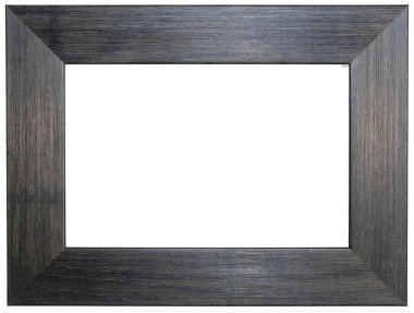 Siyah fotoğraf çerçevesi. Ayrı nesne