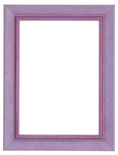 Lilac Photo Frame Isolated Object — Stock Photo, Image