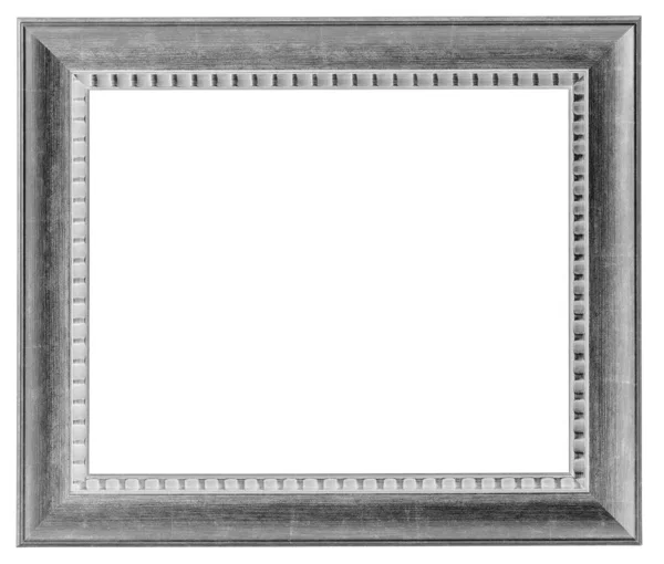 Zwart Frame Geïsoleerd Object Een Witte Achtergrond — Stockfoto