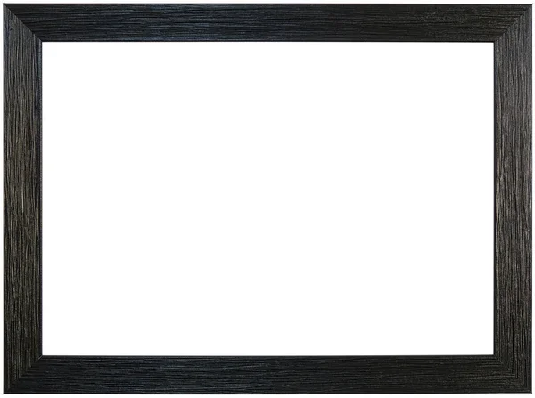 Quadro Preto Isolado Fundo Branco — Fotografia de Stock