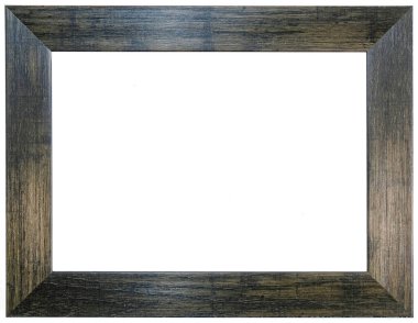 Beyaz arkaplanda pembe fotoğraf çerçevesi vurgulandı