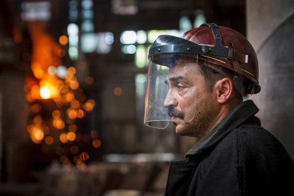 製鉄所の工場「Turbogaz」ウージュホロド。ウクライナ. ロイヤリティフリーのストック写真