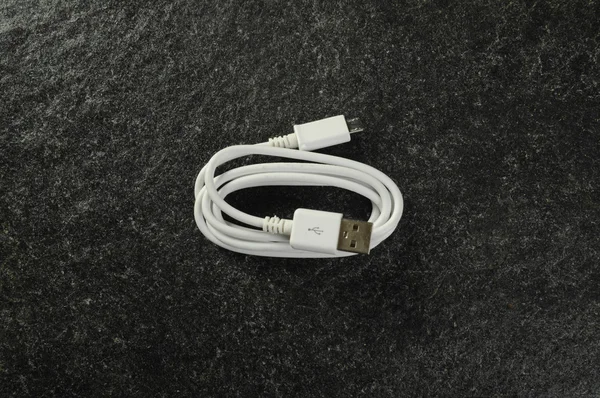 USB kabel oplader — Stockfoto