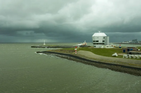 Ferry Desde Arriba Isla Texel Países Bajos — Foto de stock gratis