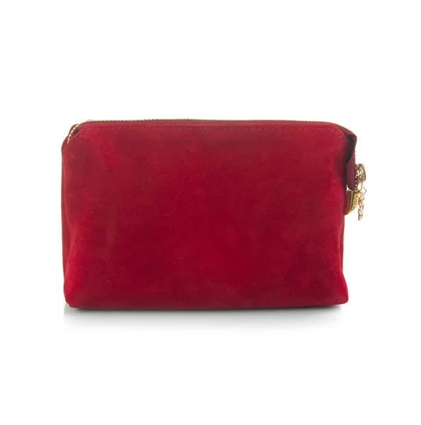 Rote modische Clutch — Stockfoto