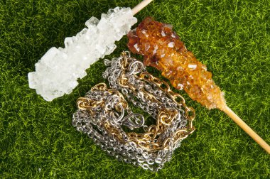 bilezik sopalarla şeker