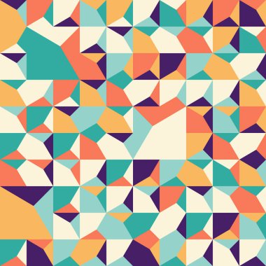 Soyut dekoratif renkli doku. Seamless modeli. Vektör