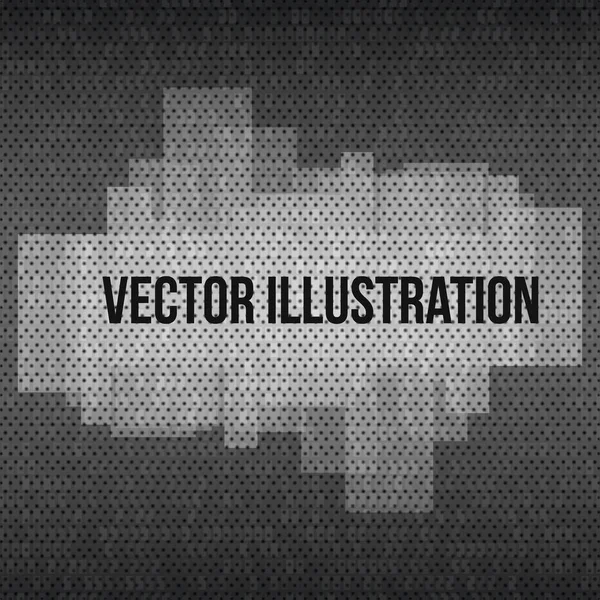 Absztrakt Banner átlátható hatások a sötét techno háttér. A rajzelem vektorának — Stock Vector