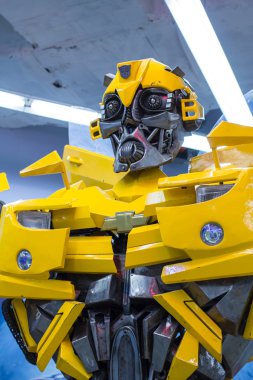 Bumblebee Robot fuarına katıldık hall