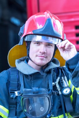 Bir itfaiyeci portresi