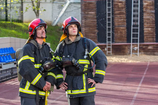 Retrato de un bombero —  Fotos de Stock