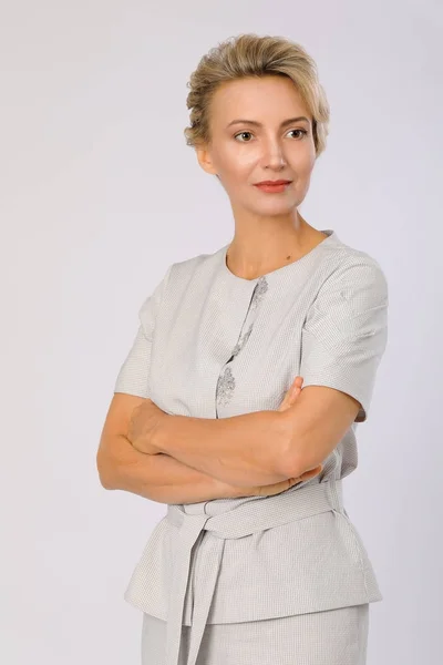 Retrato de empresária bem sucedida — Fotografia de Stock