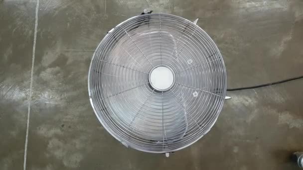 Wentylator powietrza warunek wentylatora. — Wideo stockowe