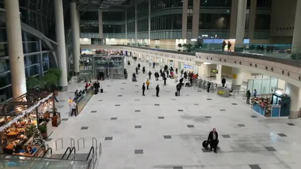 AM bar no aeroporto — Vídeo de Stock