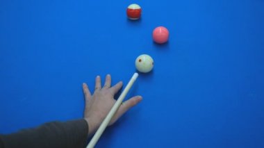 Amerikan bilardo topları seti
