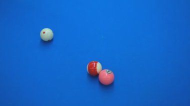 Amerikan bilardo topları seti