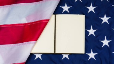 Unired Birleşik Devletleri bayrağı ile Not.