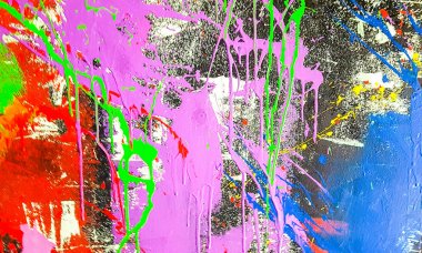 Sanat eserinin bir parçası. 