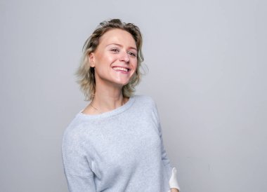 mutlu bir kadın Studio.