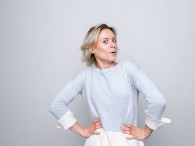 mutlu bir kadın Studio.