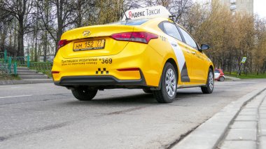 Moskova'da taksi