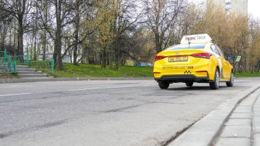 Moskova'da taksi