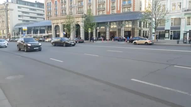 Het Ritz-Carlton, Moscow. — Stockvideo