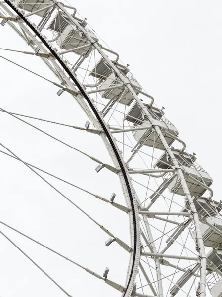 Ferris wheel on white — Stock Photo, Image