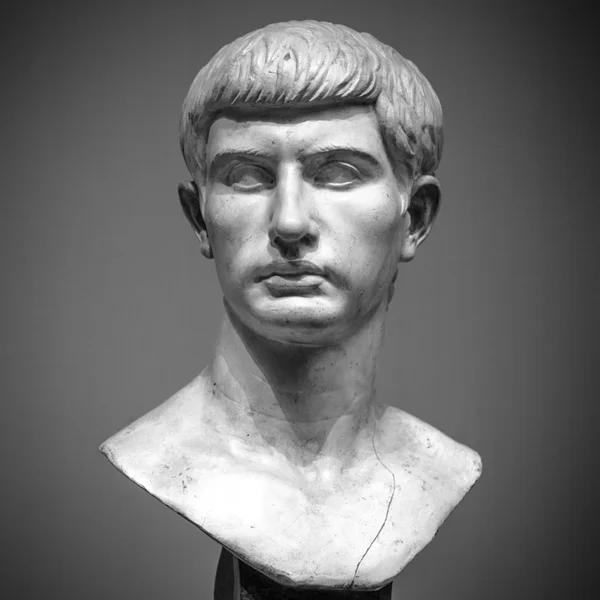 Marble sculpture of Marcus Junius Brutus — Stock Photo, Image