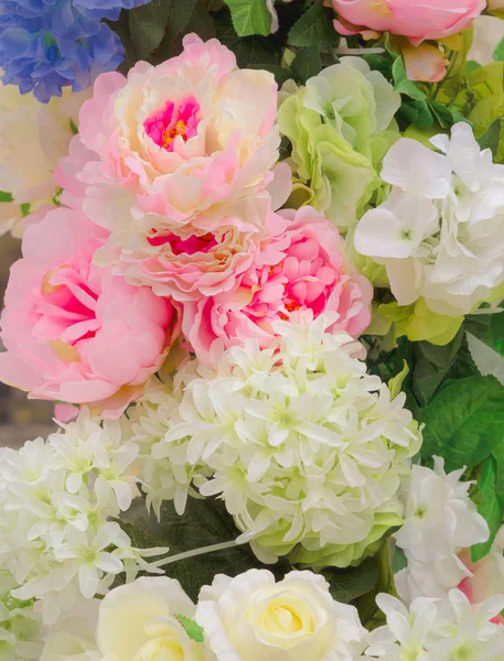 Abstract background of flowers. Close-up — Stock Photo, Image