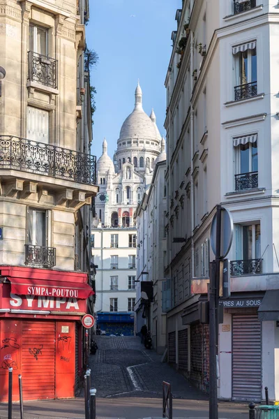 Базиліка Святого серця в Парижі Франції. — стокове фото