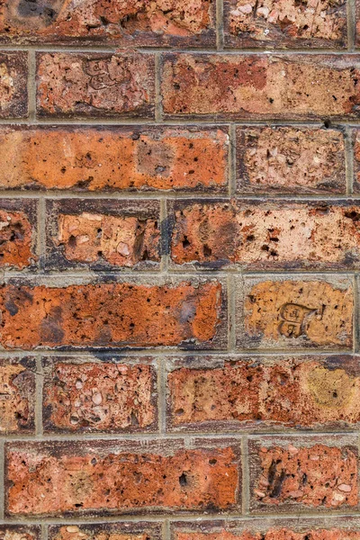 Fundo abstrato com parede de tijolo velho — Fotografia de Stock