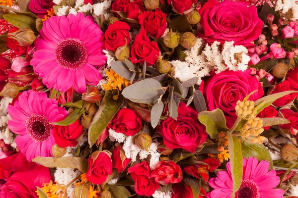 Abstrakter Hintergrund von Blumen in Nahaufnahme — Stockfoto