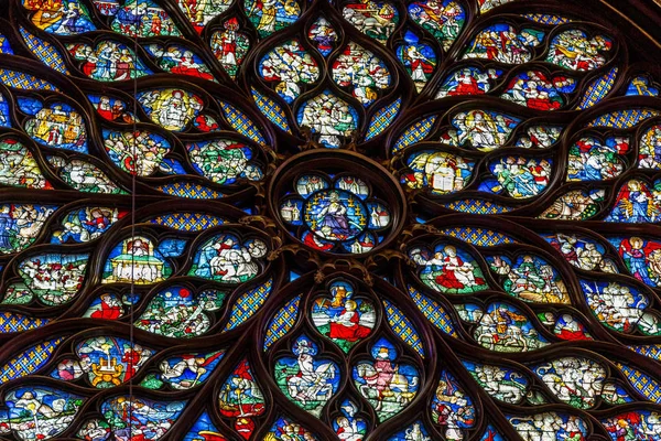 Paris, France, April 1, 2017: The Sainte Chapelle Holy Chapel in Paris, France. — Stock Photo, Image