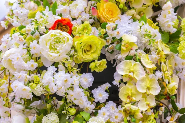 Abstrakt bakgrund blommor — Stockfoto