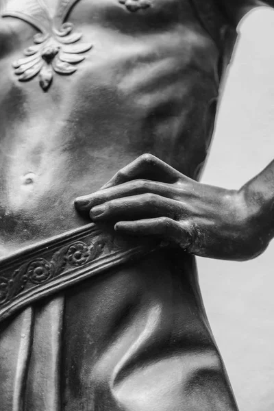 Кам'яна статуя деталь людської руки — стокове фото