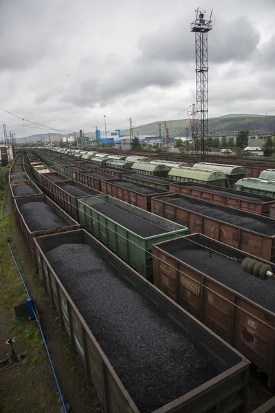 Murmansk Rusia Agosto 2016 Vista Del Puerto Murmansk — Foto de Stock