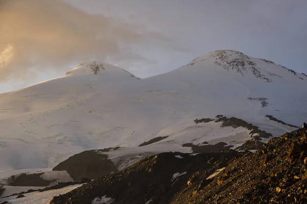 Monte Elbrus Cáucaso Federação Rússia — Fotografia de Stock