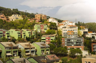 Barselona şehir. Catalonia, İspanya