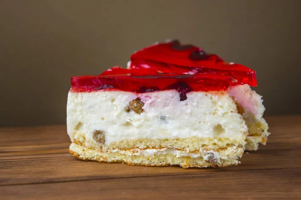 Fresh  cherry cheesecake — Stock Photo, Image