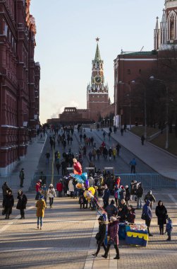 Kızıl Meydan kış tatilleri sırasında 