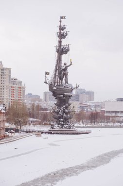 Rus İmparatoru Büyük Peter 'ın Anıtı