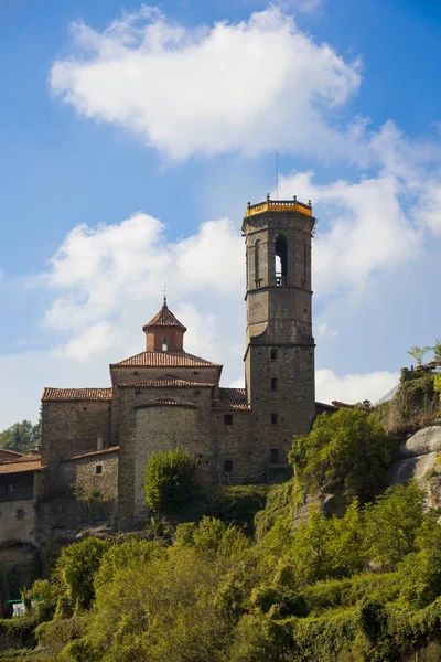 Medieval Catalan village, Spain — Stock Photo, Image